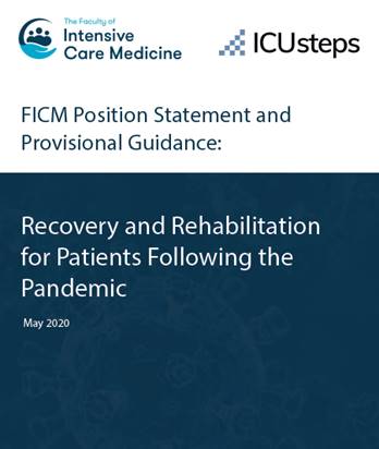 Recovery and Rehabilitation for patients following the Pandemic Position statement cover
